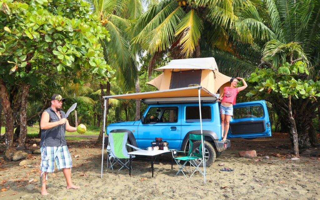 Freistehen am Strand – Freiheit bei der Costa Rica Rundreise