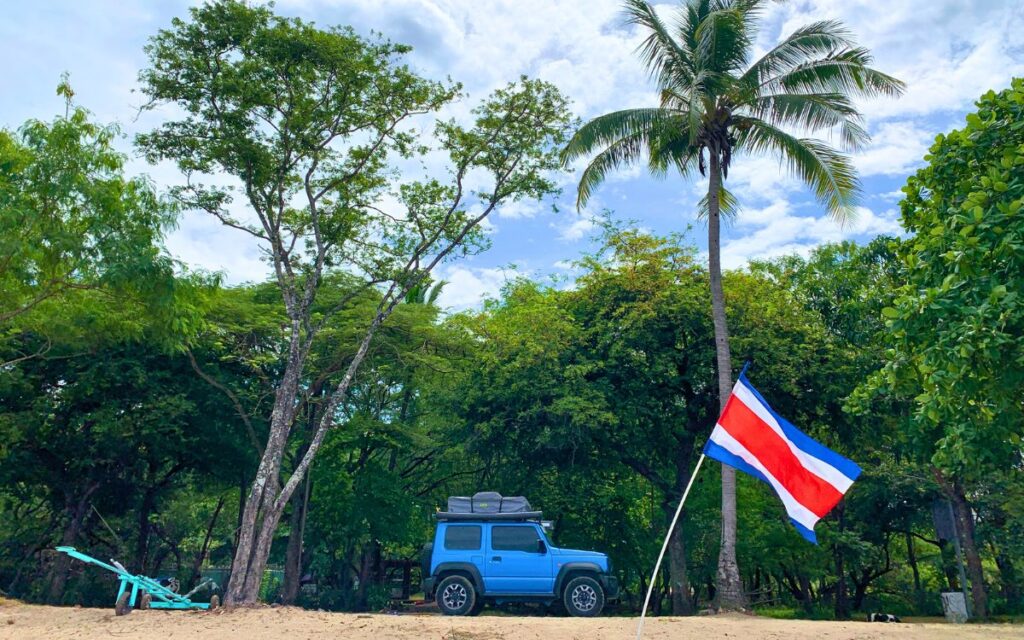 Freistehen am Strand – Freiheit bei der Costa Rica Rundreise