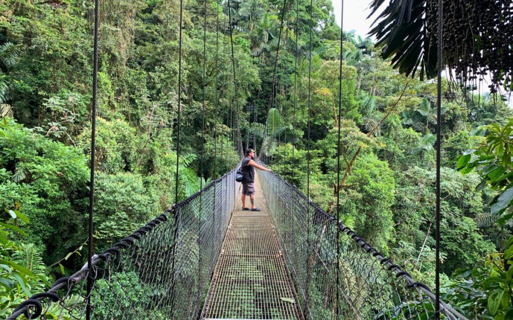 Coats Rica Urlaub Tipps: Hanging Bridges in La Fortuna.