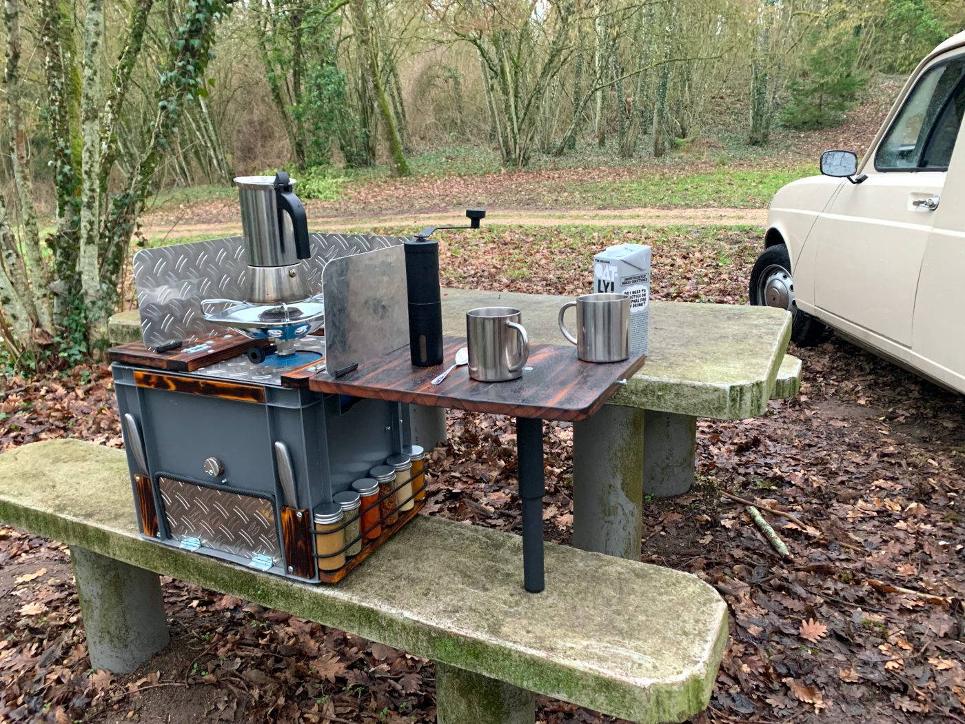 DIY - Küchenbox für Minicamper selber bauen (Campingküche