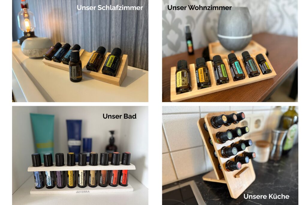 Regale für ätherische! Öle in der Wohnung