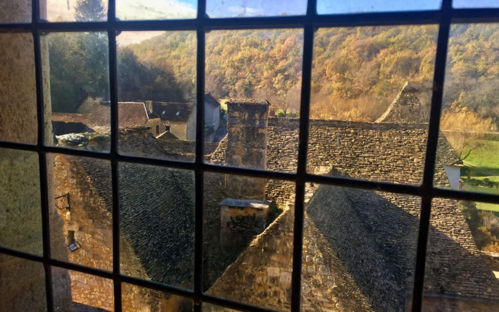 Mittelalter Dorf in der Dordogne Frankreich Saint-Amand-de-Coly: Kloster