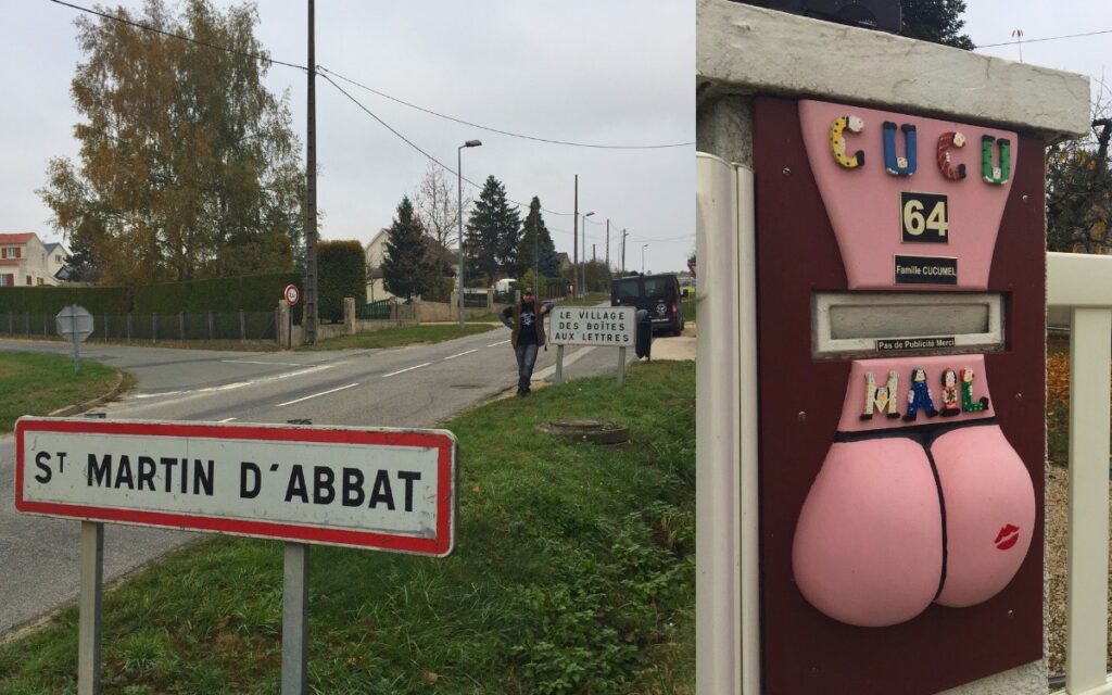 Das Dorf der Briefkästen in Farnkreich